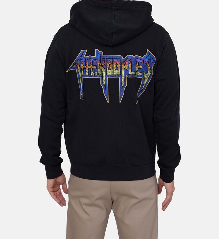 Zip Fastening Hooded Sweatshirt Zip Fastening Hooded Sweatshirt