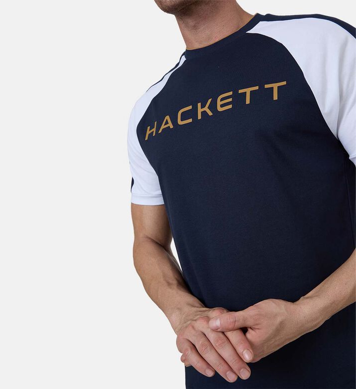 تيشيرت قطن بطبعة شعار