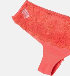 Embroidered Mid-rise Shorty