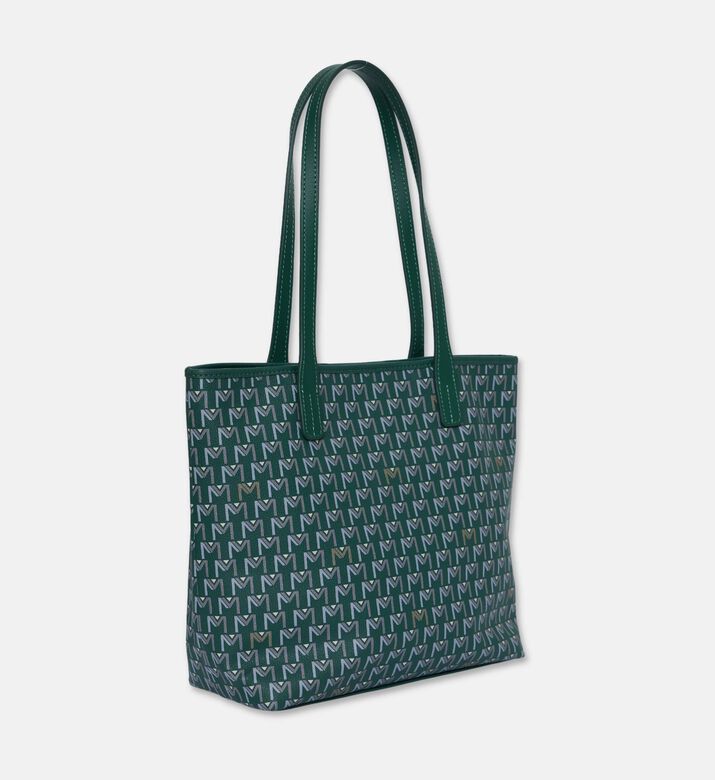 Maya.M Shopper Monogram Tote Bag, Khaki, Packshot View