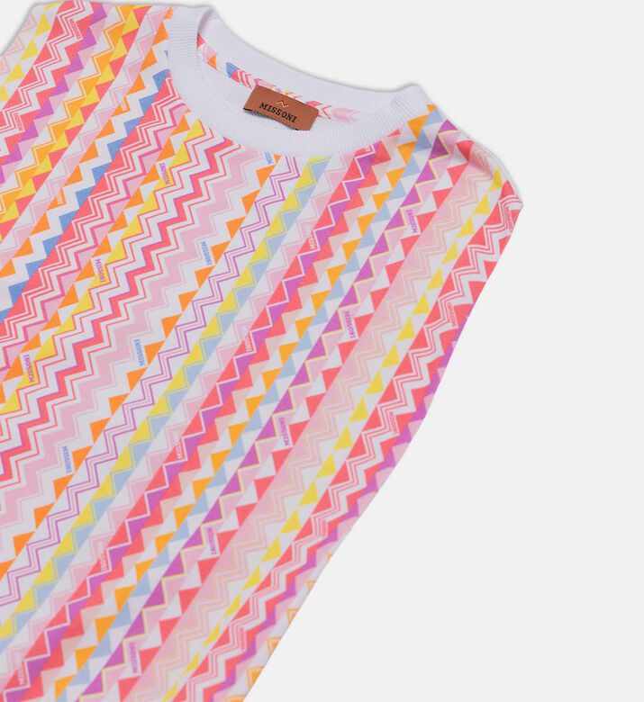 Short-sleeve Zigzag T-shirt