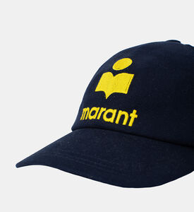 Tyron Embroidered Logo Cotton Hat Tyron Embroidered Logo Cotton Hat