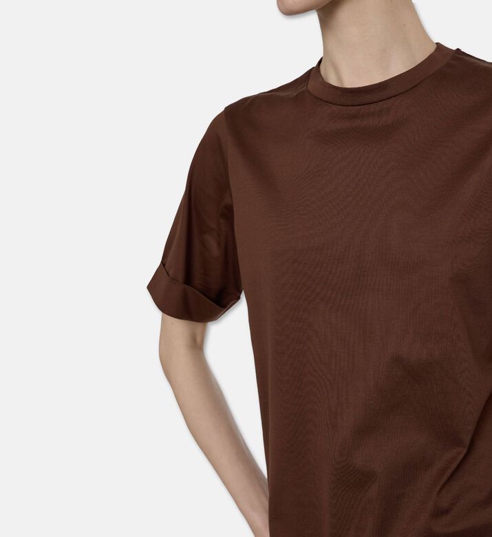 Soeur Ama Short-sleeve T-shirt, Brown, 40, Model View