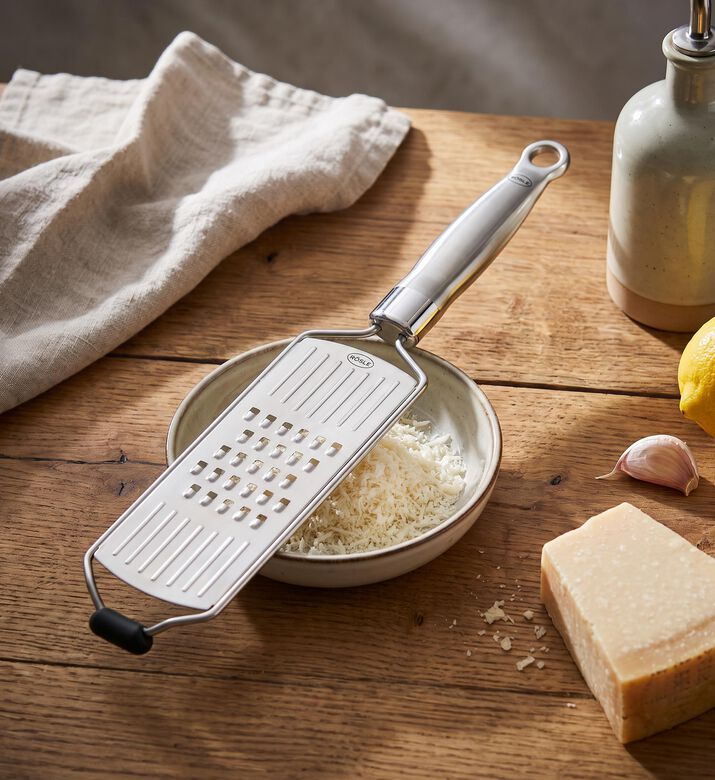 Rosle Stainless Steel Medium Grater, Model View