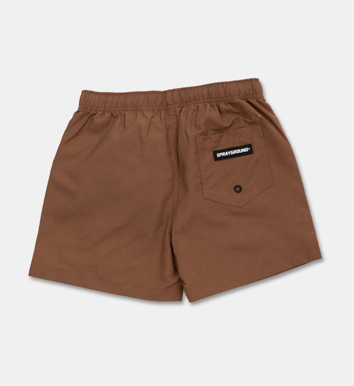 Sprayground Swim Short, Brown, 16y, Packshot View