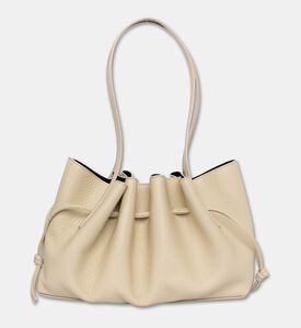 Yuzefi Bag Scallop Shoulder Pgl, White, Packshot View