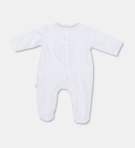 My First Collection Teddy Bear Quilted Romper, Packshot View