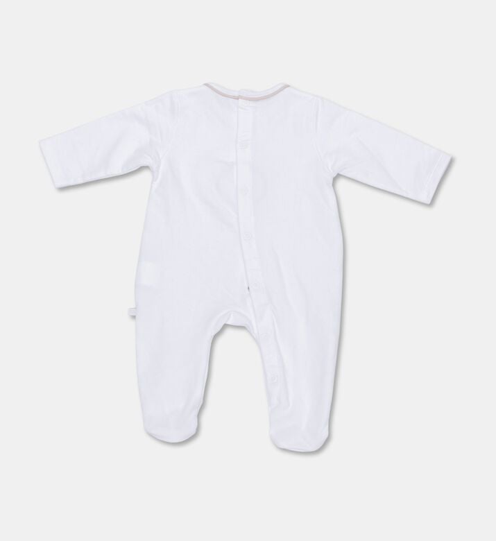 My First Collection Teddy Bear Quilted Romper, Packshot View