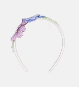 عصابة رأس مزينة بأزهار