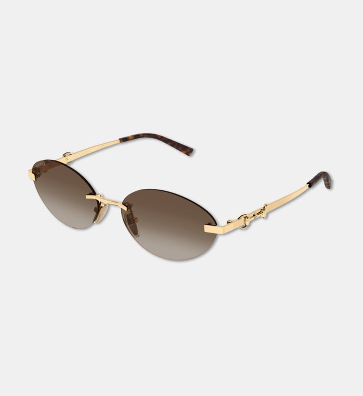 Gucci Sunglass, Gold, Packshot View