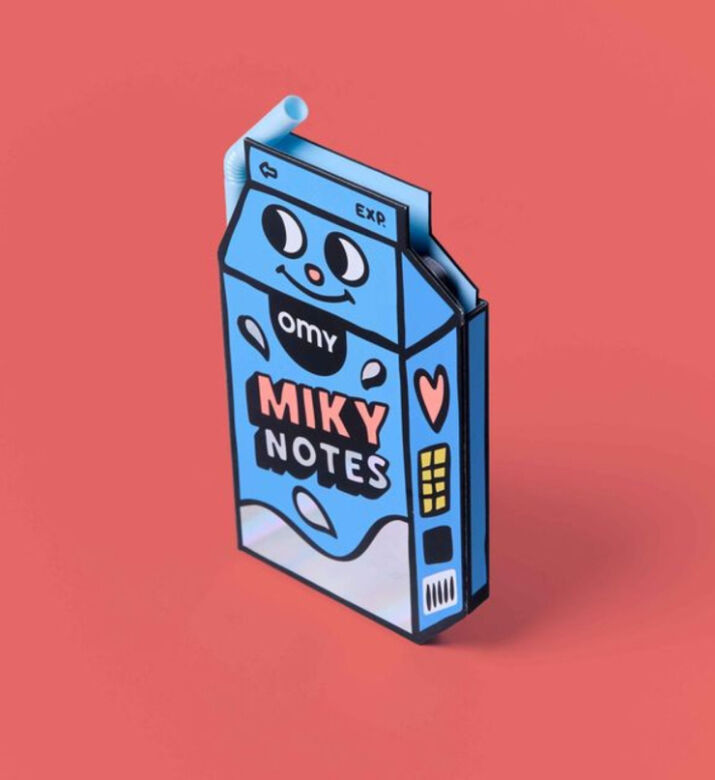 Omy Sticky Notes - Miky, Packshot View