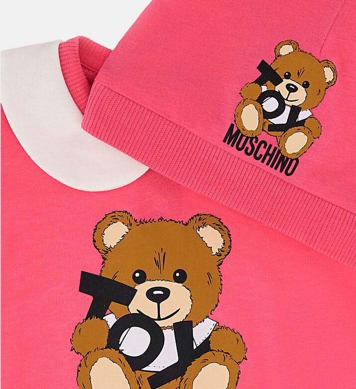 Bear Motif Beanie Body Set Bear Motif Beanie Body Set