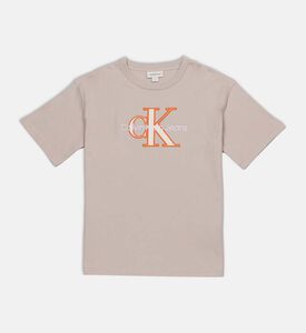 Short-sleeve Embroidered Logo T-shirt
