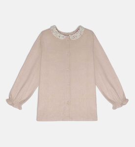 Jules and Juliette Paris Peter Pan Long-sleeve Blouse, Packshot View