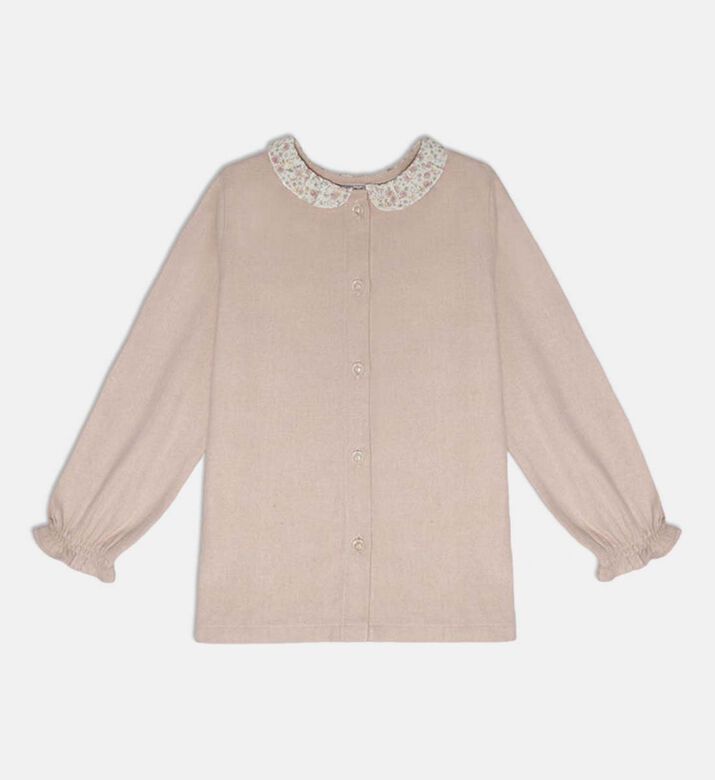 Jules and Juliette Paris Peter Pan Long-sleeve Blouse, Packshot View