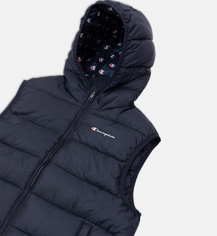 Quilted Zip-up Vest