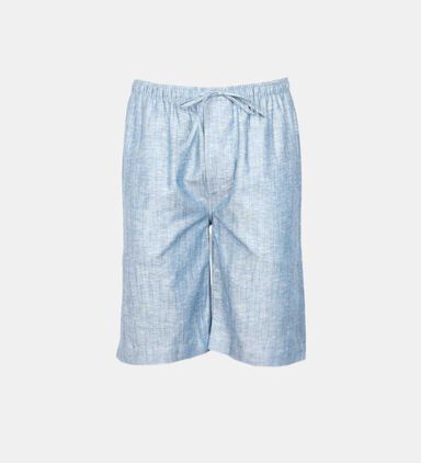 Linen Elastic Drawstring Shorts