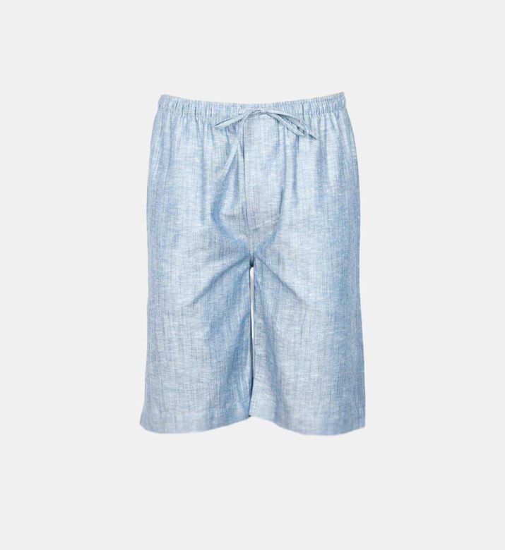 Linen Elastic Drawstring Shorts