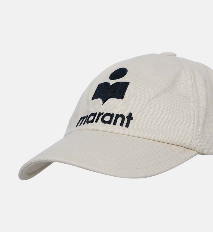 قبعة كلاسيكية بشعار مطرز قطن