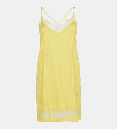 Crystal Jac Leo Draped Mini Dress