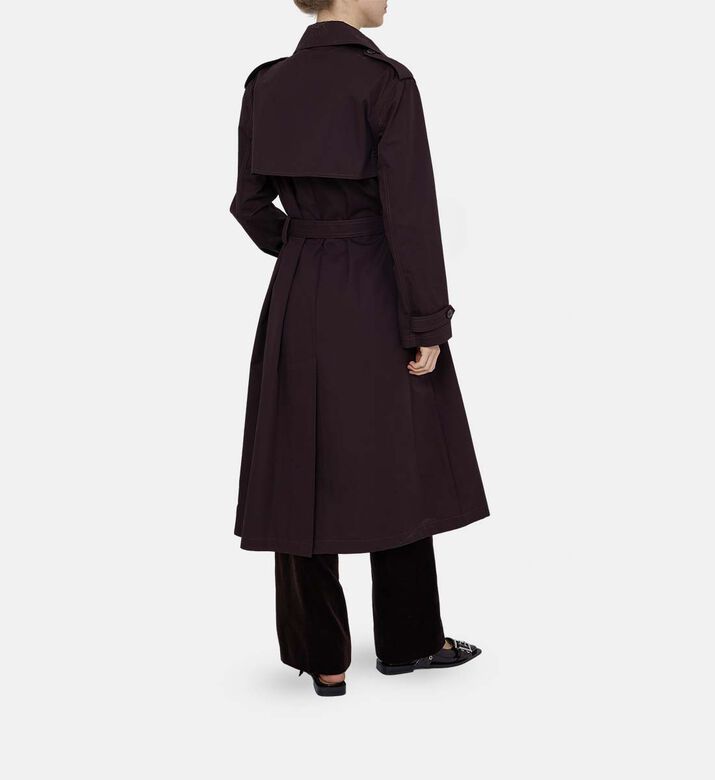 معطف ترينش كينار بصفي أزرار