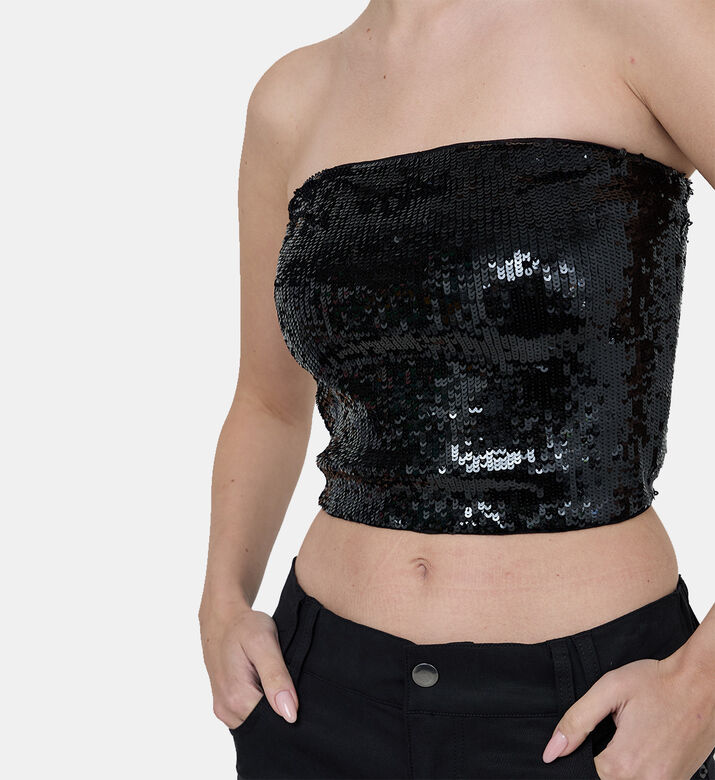 بلوزة فيفي قصيرة بترتر