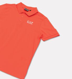EA7 Short-sleeve Polo Shirt, Red, 8y, Packshot View
