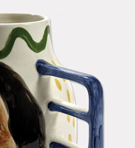 Serax Santiago De Borja Pijuayo Vase, White, 39-cm, Packshot View