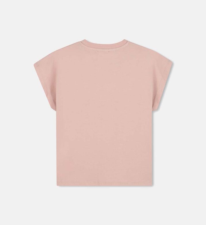 Cotton Front Print Short-sleeve T-shirt Cotton Front Print Short-sleeve T-shirt