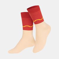 Hotdog-inspired Socks