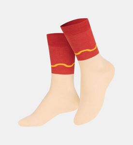 Hotdog-inspired Socks