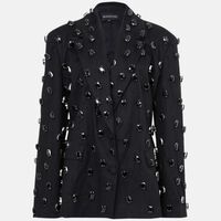 Swarovski Canvas Blazer Jacket