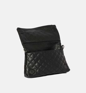 The Kooples Heritage Small Leather Skulls Bag, Black, Packshot View