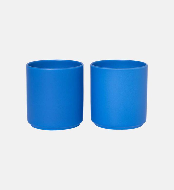 Design Letters Favourite Cups 2-piece Set, Blue, Packshot View