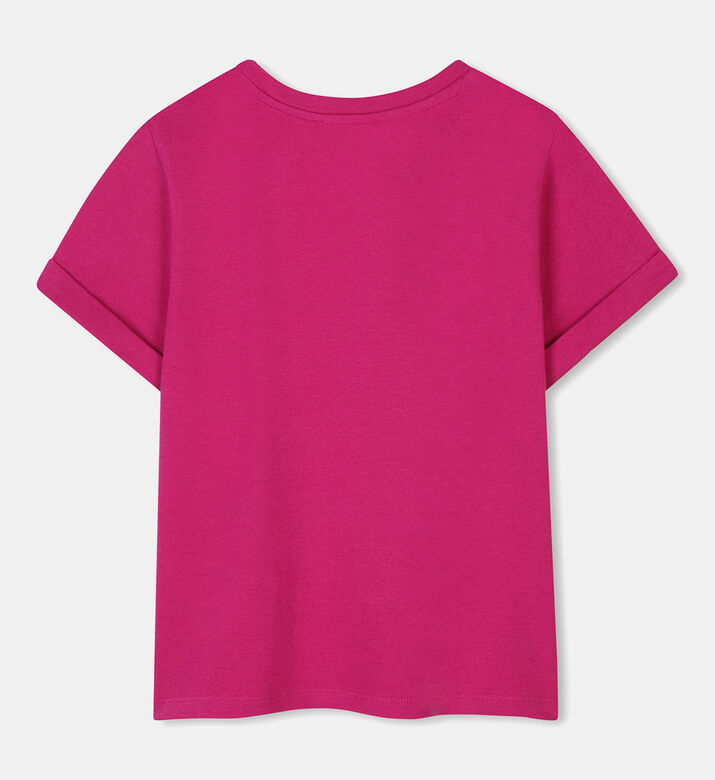 Cotton Embroidered Logo T-shirt