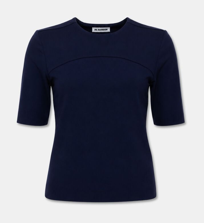 Jil Sander Viscose Short-sleeve Top, Packshot View