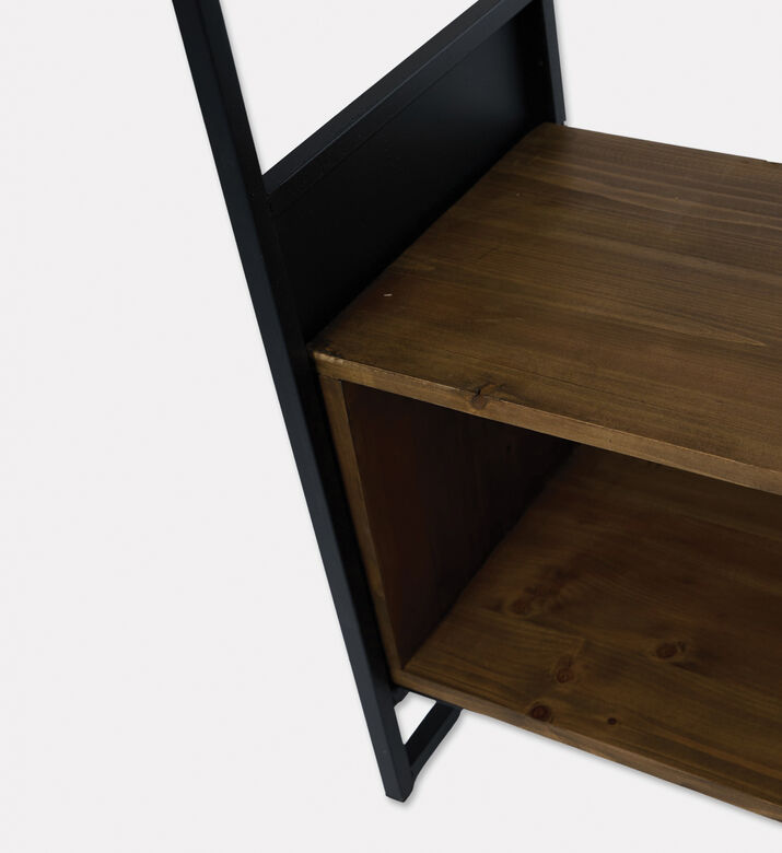 Home Deco and More Judy Pine Wood Half Shelf, Packshot View