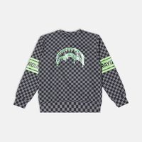 Dbd Was Here Check Print Sweatshirt