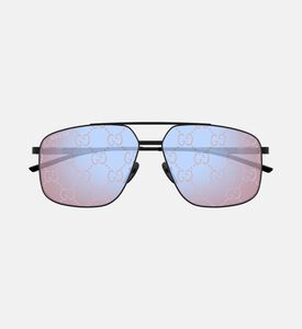 All-over Logo-print Pilot Sunglasses All-over Logo-print Pilot Sunglasses