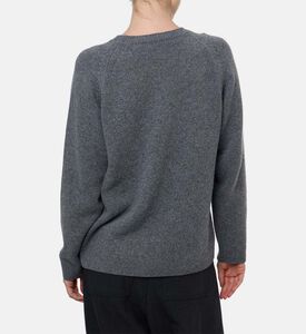 Plan C Cut-out Detail Long-sleeve Sweater, Model View