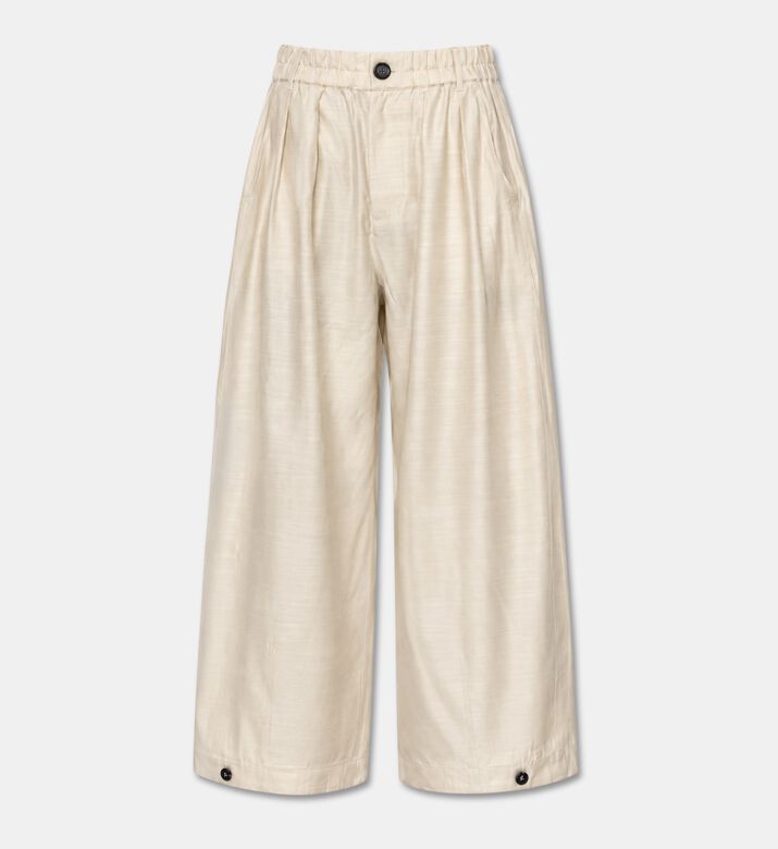 Soeur Vernon Viscose Silk Pleated Pants, Packshot View