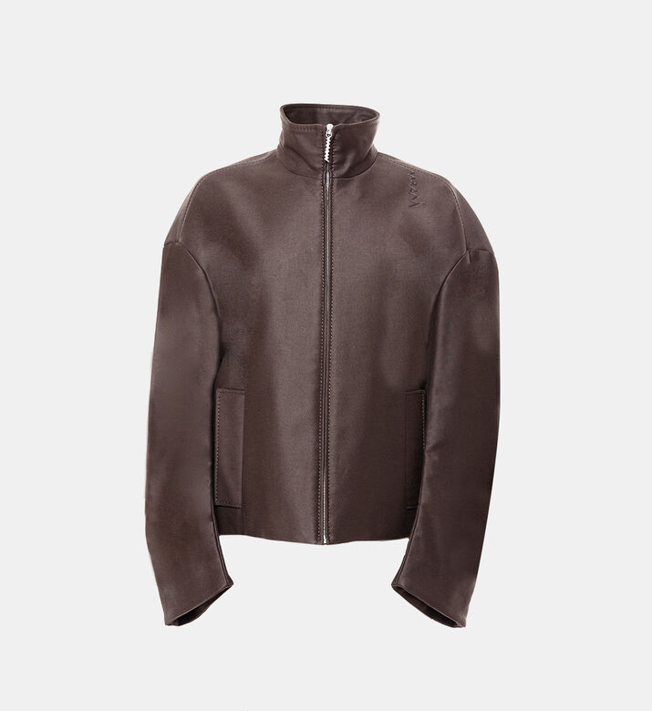 Plain Zip-up Jacket