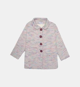 معطف دونا تويد ببطانة مخملية