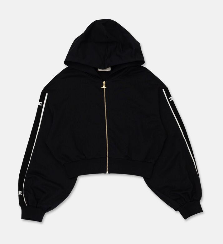 La Mia Bambina Sweater, Black, 12.5y, Packshot View