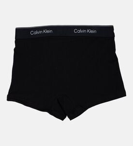 Calvin Klein Cotton Logo-print 3-pack Trunks, Multicolor, S, Packshot View