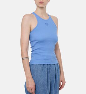 Marine Serre Top Tank, Blue, S, Model View