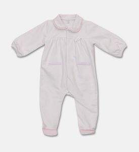 My First Collection Peter Pan-collar Long-sleeve Rompersuit, Packshot View