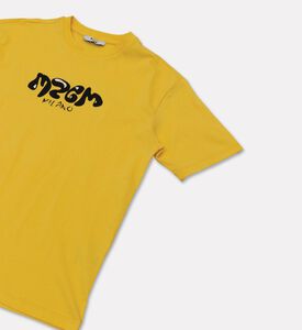 M S G M Logo-print Crewneck Regular-fit T-shirt, Packshot View