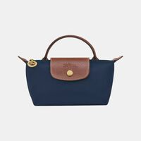 Le Pliage Leather Flap Pouch