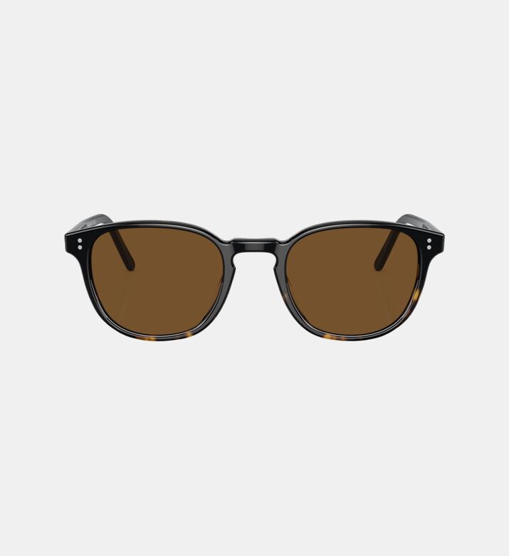 Fairmont Polarized Oval Unisex Sunglasses 49